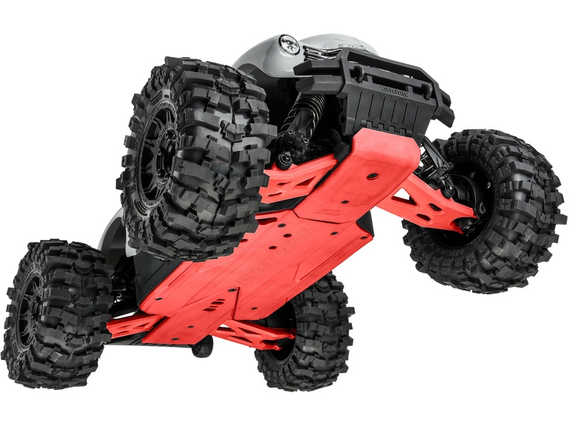 Pro-Line ochrana šasi Bash Armor červená: Arrma 3S kratší rozvor