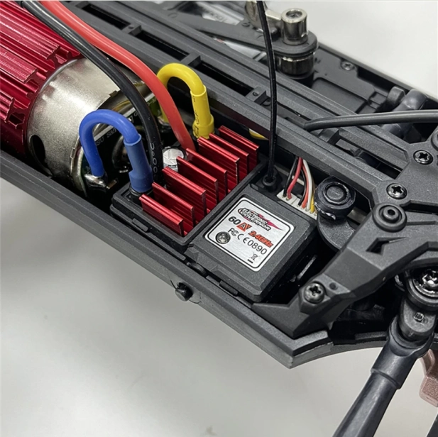 RC auto X9156 Speed truggy, červená + náhradná batéria