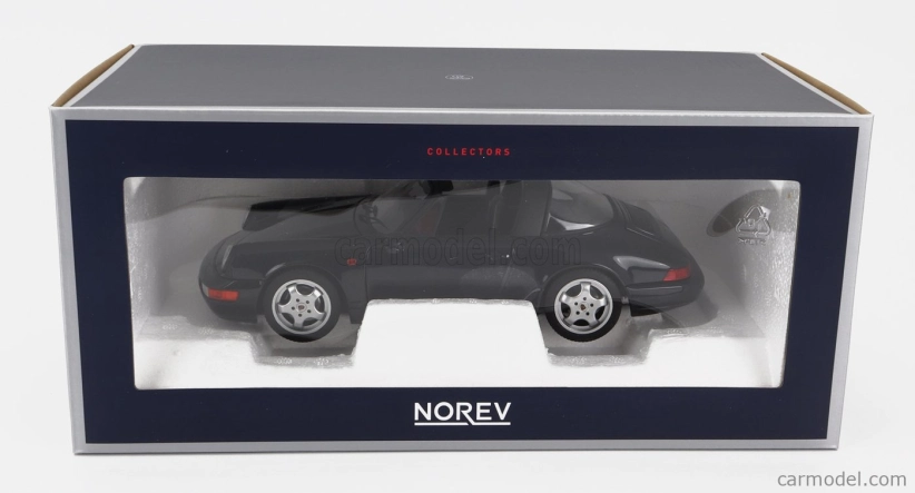 Norev Porsche 911 964 Carrera 4 Targa 1991 1:18 Modrá