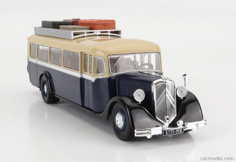 Edicola Citroen Type A45 Autobus 1934 1:43 Modrý Krém