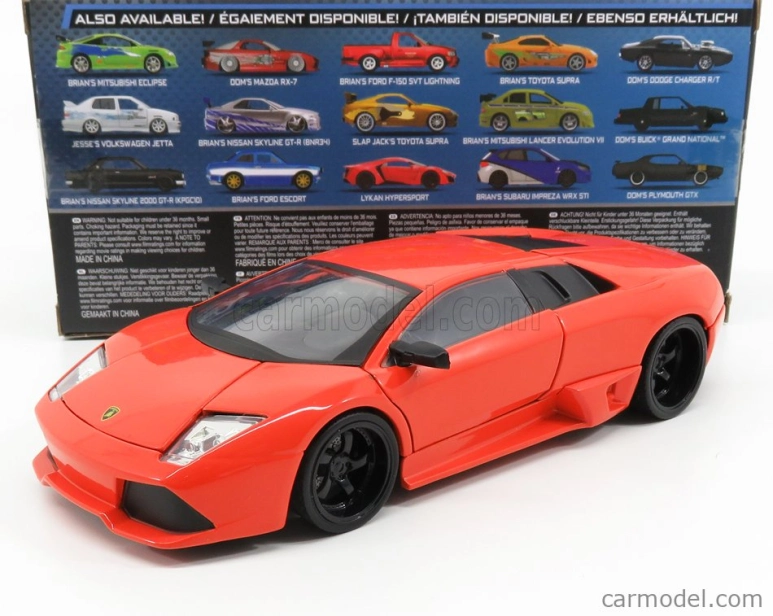 Jada Lamborghini Roman's Murcielago Lp640 2007 - Fast & Furious Vi (2013) 1:24 Orange