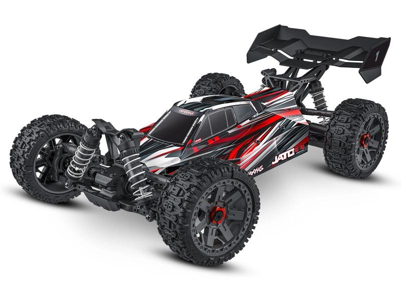 RC auto Traxxas Jato 1:8 4WD BL-2S RTR, černá
