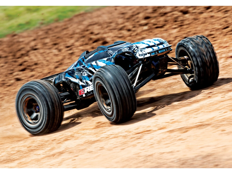 RC auto Traxxas E-Revo 1:8 VXL RTR, modrá