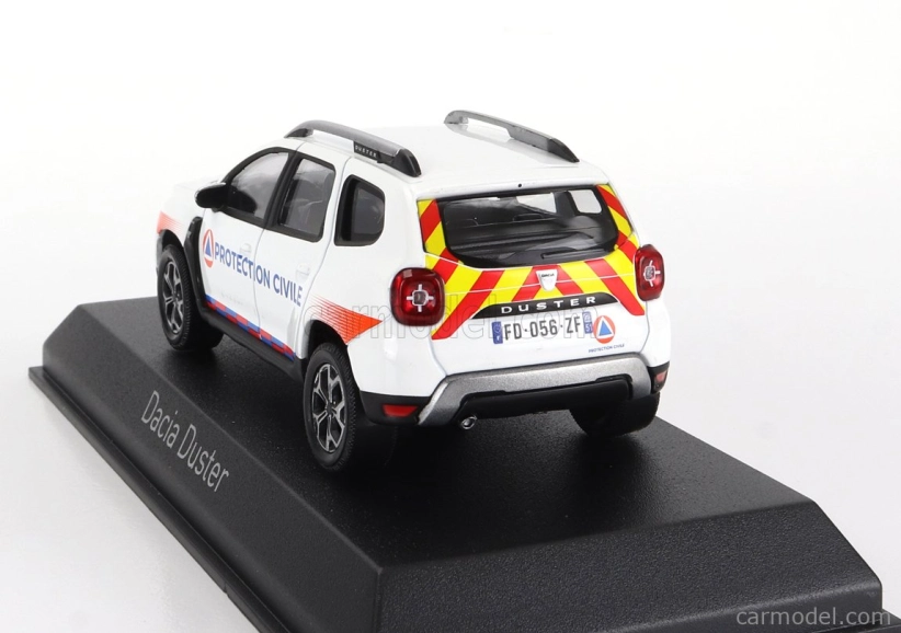 Norev Dacia Duster Protection Civile 2020 1:43 Bílá