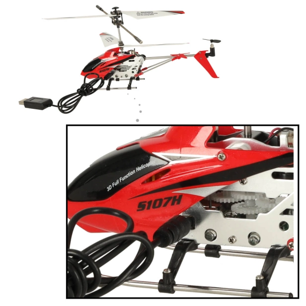 RC vrtuľník Syma S107H, červená