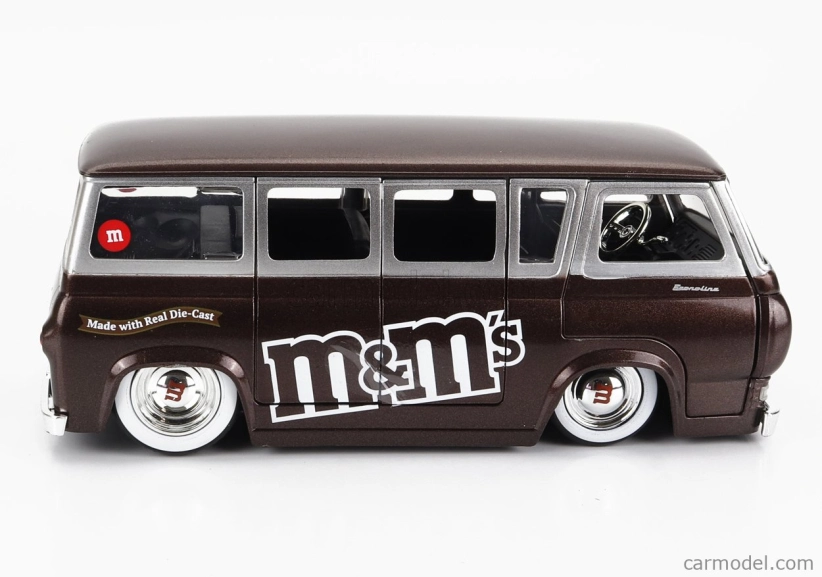 Jada Ford usa Econoline Minibus With M&m's Figure 1965 1:24 Brown