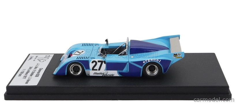 Trofeu Chevron B36 Spider Team Societe Racing N 27 24h Le Mans 1977 Jean Louis Bos - Fred Stalder - Jacky Heran 1:43