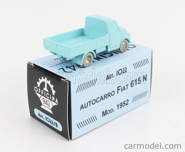 Officina-942 Fiat 615 Autocarro - Nákladné auto - 1952 1:76 svetlomodrá