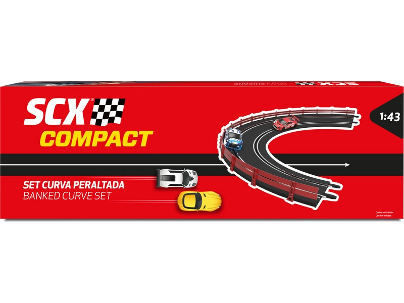 SCX Compact - Klopená zatáčka (sada)