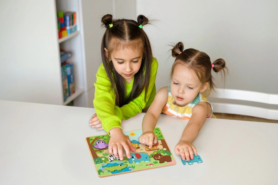 2Kids Toys Vkladacie puzzle zvieratká