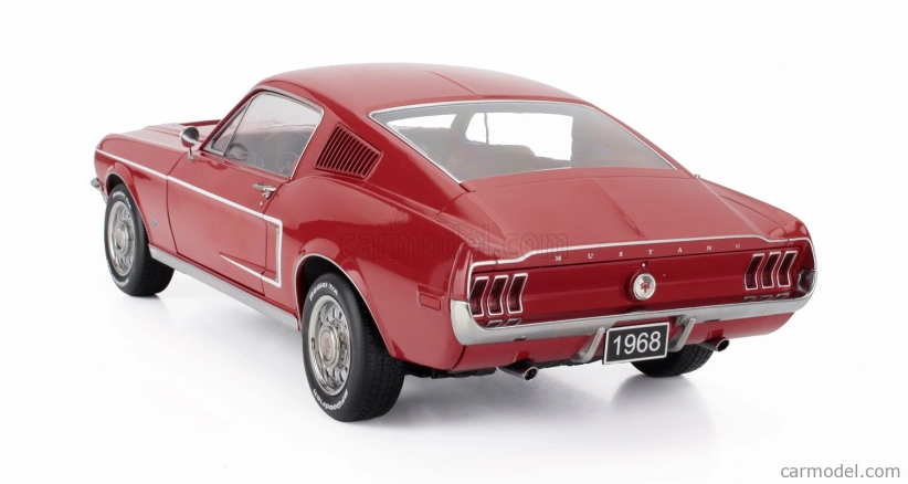 Ford usa Mustang Gt Fastback Coupe 1968 1:12 Červená