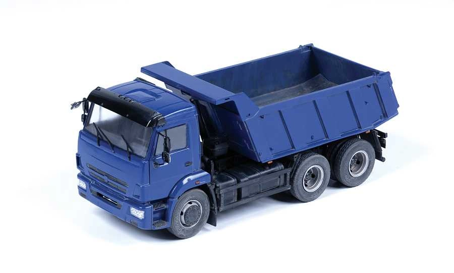 Zvezda Kamaz 65115 Truck Cassone Ribaltabile 3-assi 2006 1:43 /