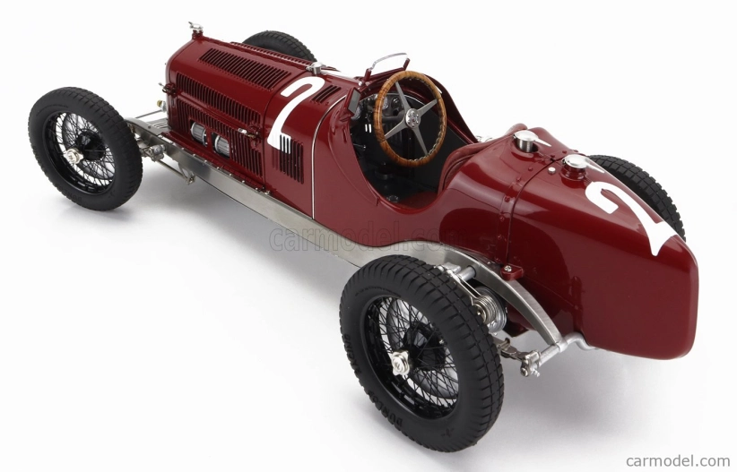 Cmc Alfa romeo F1 P3 N 2 Winner Germany Gp 1932 R.caracciola 1:18 Red