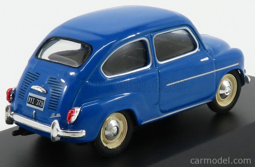 Edicola Fiat 600d 1962 1:43 Modrá