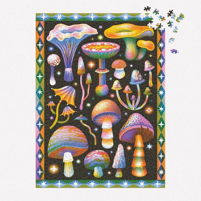 Galison Puzzle Kosmické houby 1000 dílků