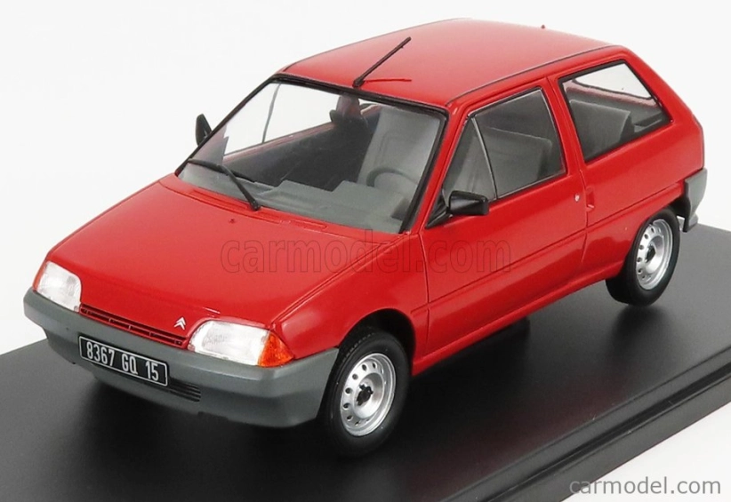 Edicola Citroen Ax Berline 1986 1:24 Červená