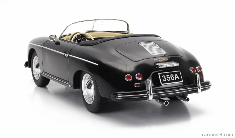 Porsche 356a Speedster 1955 v mierke 1:12 čierna