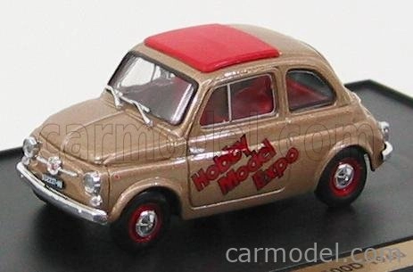 Brumm prom Fiat 500d 1960 - Hobby Model Expo 2007 1:43 Gold Met