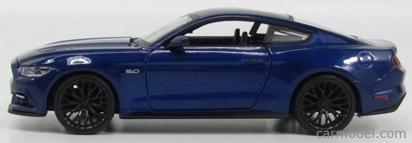 Maisto Ford USA Mustang Coupe 5.0 Gt 2015 1:24 Blue Met