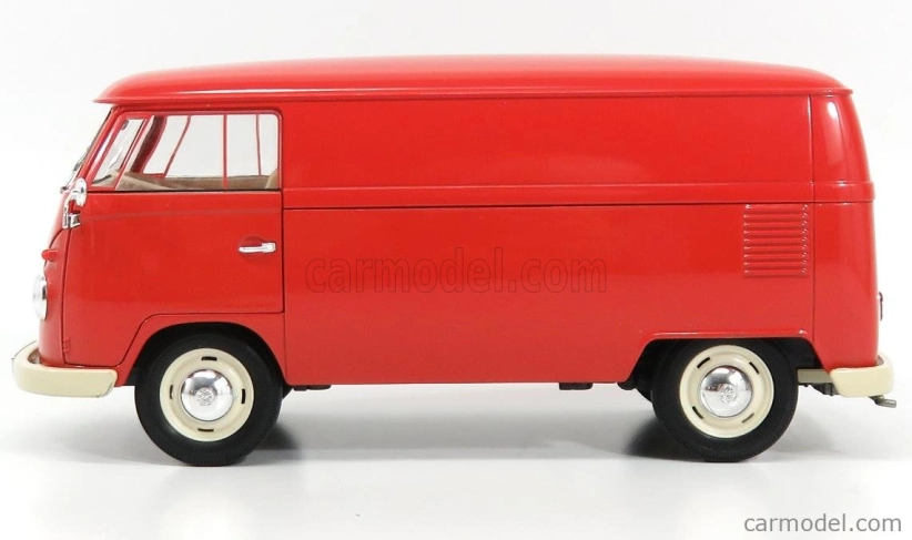 Welly Volkswagen T1 Van 1963 1:18 Červená