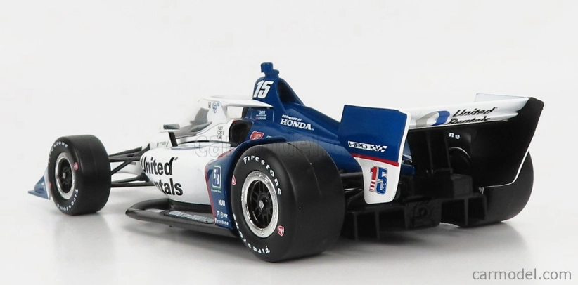 Greenlight Honda Team Letterman Lanigan Racing N 15 1:18, bílomodrá