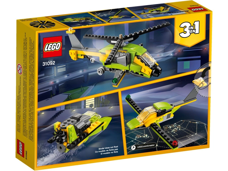LEGO Creator - Dobrodružství s helikoptérou