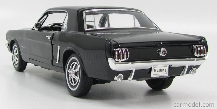 Welly Ford usa Mustang 1/2 Hard-top 1964 1:18 Black