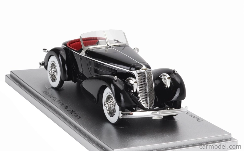 Kess-model Duesenberg Model A Krueger Special Roadster Open 1934 1:43 Black