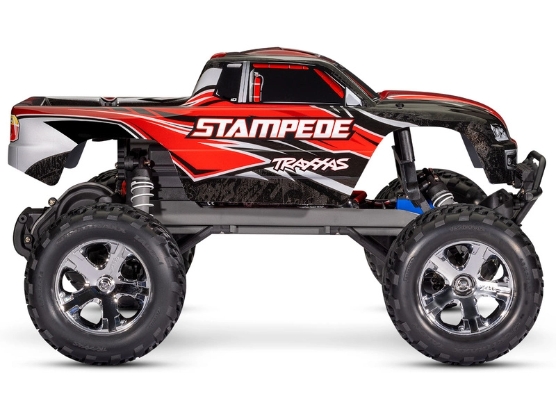 RC auto Traxxas Stampede 1:10 RTR s LED osvětlením, oranžová
