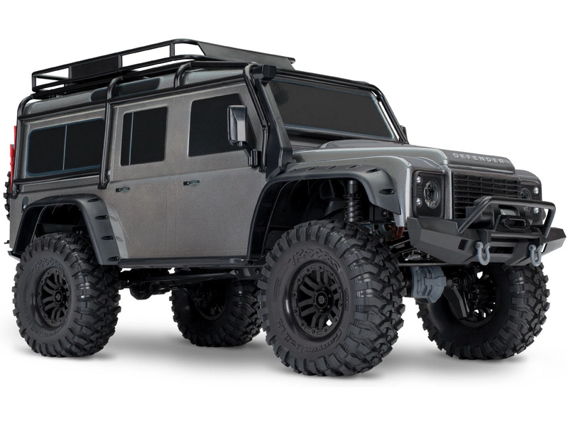 RC auto Traxxas TRX-4 Land Rover Defender 1:10 RTR, stříbrná