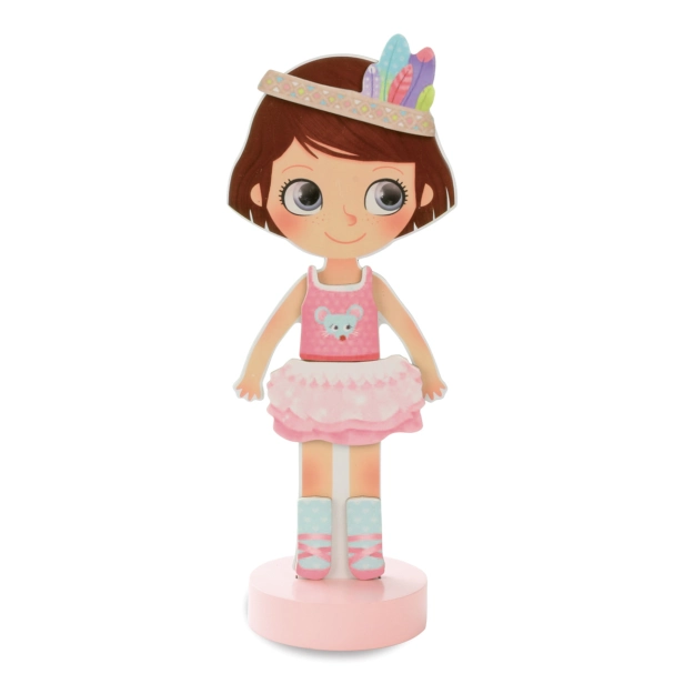 Vilac Magnetické obväzové puzzle Chloe - poškodený obal