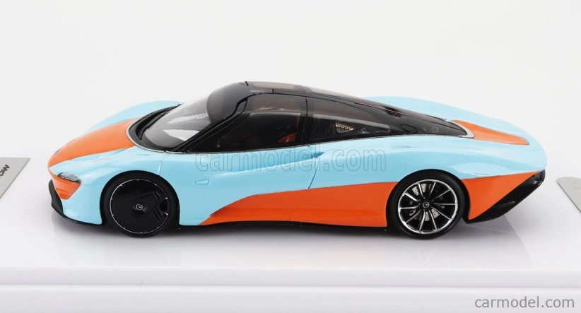 Tecnomodel Mclaren Speedtail 2020 1:43 Modrá Oranžová