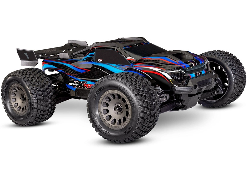 RC auto Traxxas Mini XRT 1:12 VXL-3s 4WD RTR, oranžová