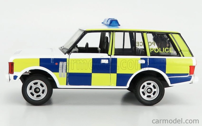 Corgi Land rover Range Rover Police 1971 1:36 Modrá Žlutá