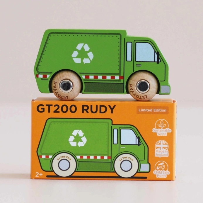 Le Toy Van Dřevěný recyklační vůz Rudy