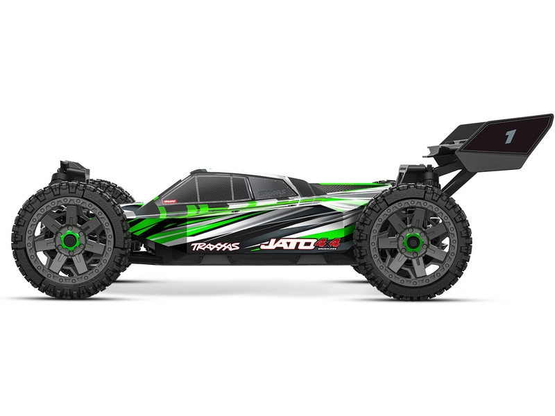 RC auto Traxxas Jato 1:8 4WD BL-2S RTR, černá
