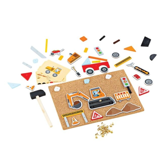 Bigjigs Toys Kreatívna hra s kladivom - poškodený obal