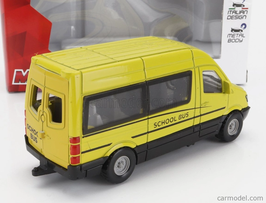 Mondomotors Mercedes benz Sprinter Minibus School Bus (scuolabus) 2015 1:43 Žlutá