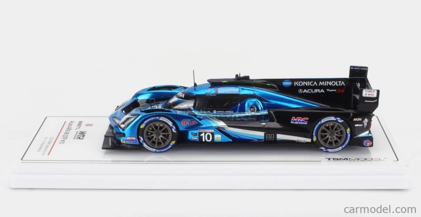 Truescale Acura Arx-06 Gtp 2.4l Twin Turbo V6 Team Wayne Taylor Racing Andretti N 10 Imsa 24h Daytona 2024 Filipe Albuquerque - Ricky Taylor - Brendon Hartley - Marcus Ericsson 1:43 Modrá Černá