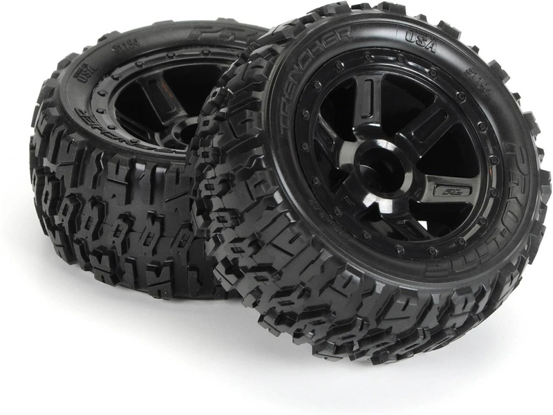 Pro-Line bike 2.2", pneumatiky Trencher M2, čierny disk Desperado H12 (2)