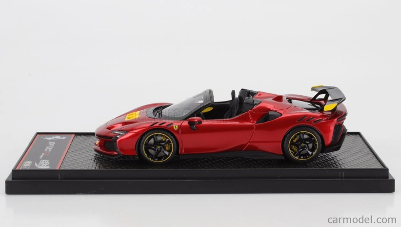 Bbr-models Ferrari Sf90 Xx Stradale Spider 2024 1:43 Rosso Portofino - červená met. žltá čierna