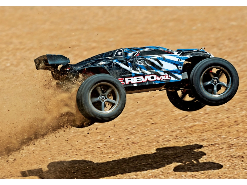 Traxxas E-Revo 1:16 VXL RTR modrý