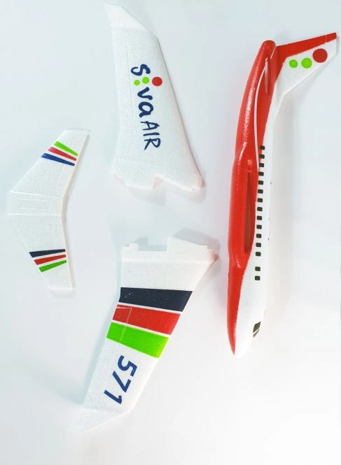 Hádzadlo Siva Air 571, červená