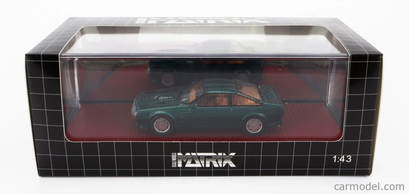 Modely v mierke Matrix Aston martin V8 Zagato 1986 1:43 Green Met