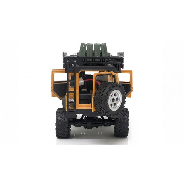 RC auto D90X28 Metall Scale Crawler, žltá