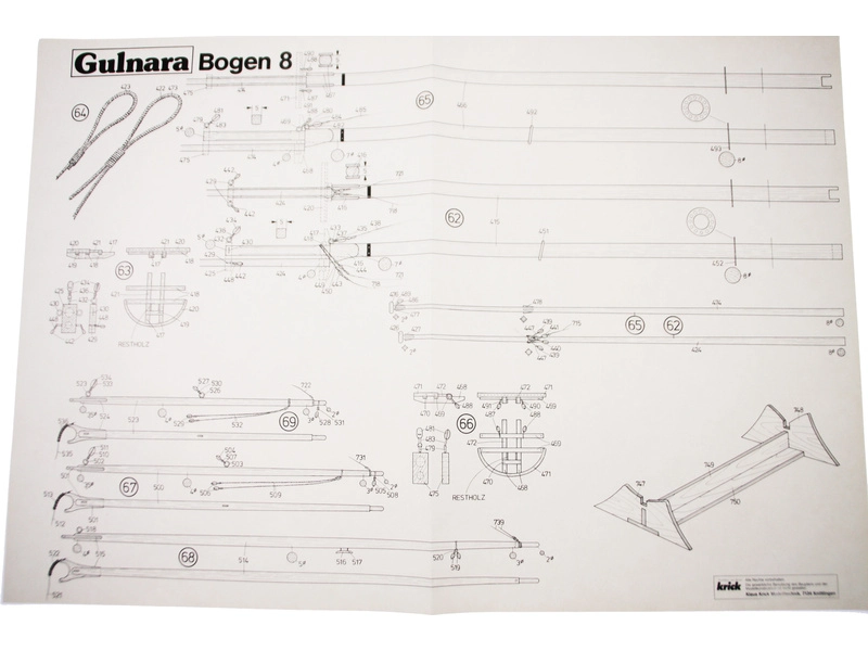 RC stavebnica Krick Gulnara kit