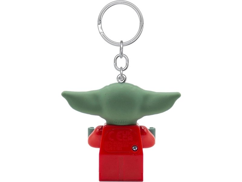 LEGO svítící klíčenka - Star Wars Baby Yoda ve svetru