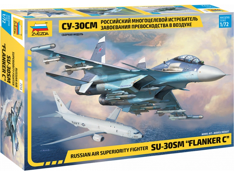 Zvezda Suchoj SU-30 SM "Flanker C" (1:72)