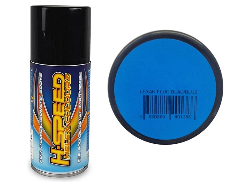 H-Speed farba v spreji 150 ml fluorescenčná modrá