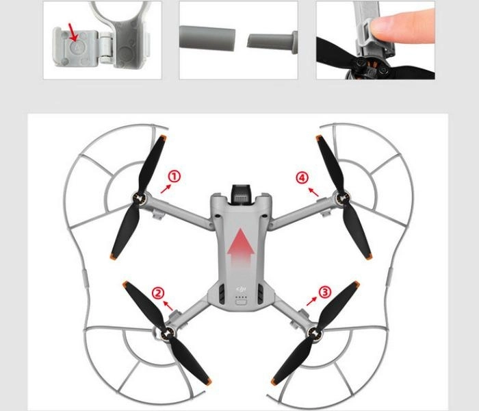 DJI MINI 3 Pro – ochranné oblúky